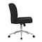 Boss Office Products Modern Mid-Back Desk Chair - Black Boucle Fabric B4035C-BBK - alternate 2